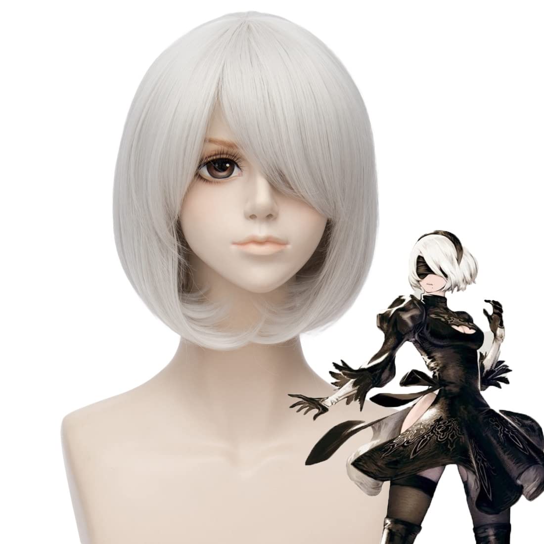 Sliver curto cosplay perucas p - Men'S Accessories Types avaliação e preço