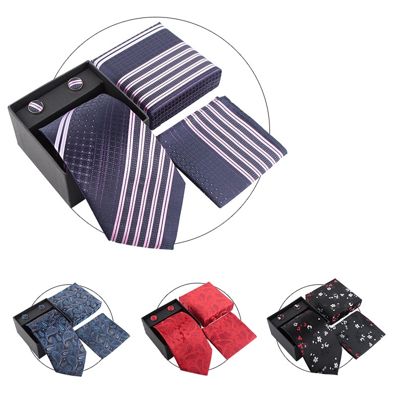 Conjunto de Gravata Masculina  - Neck Tie Set Box avaliação e preço
