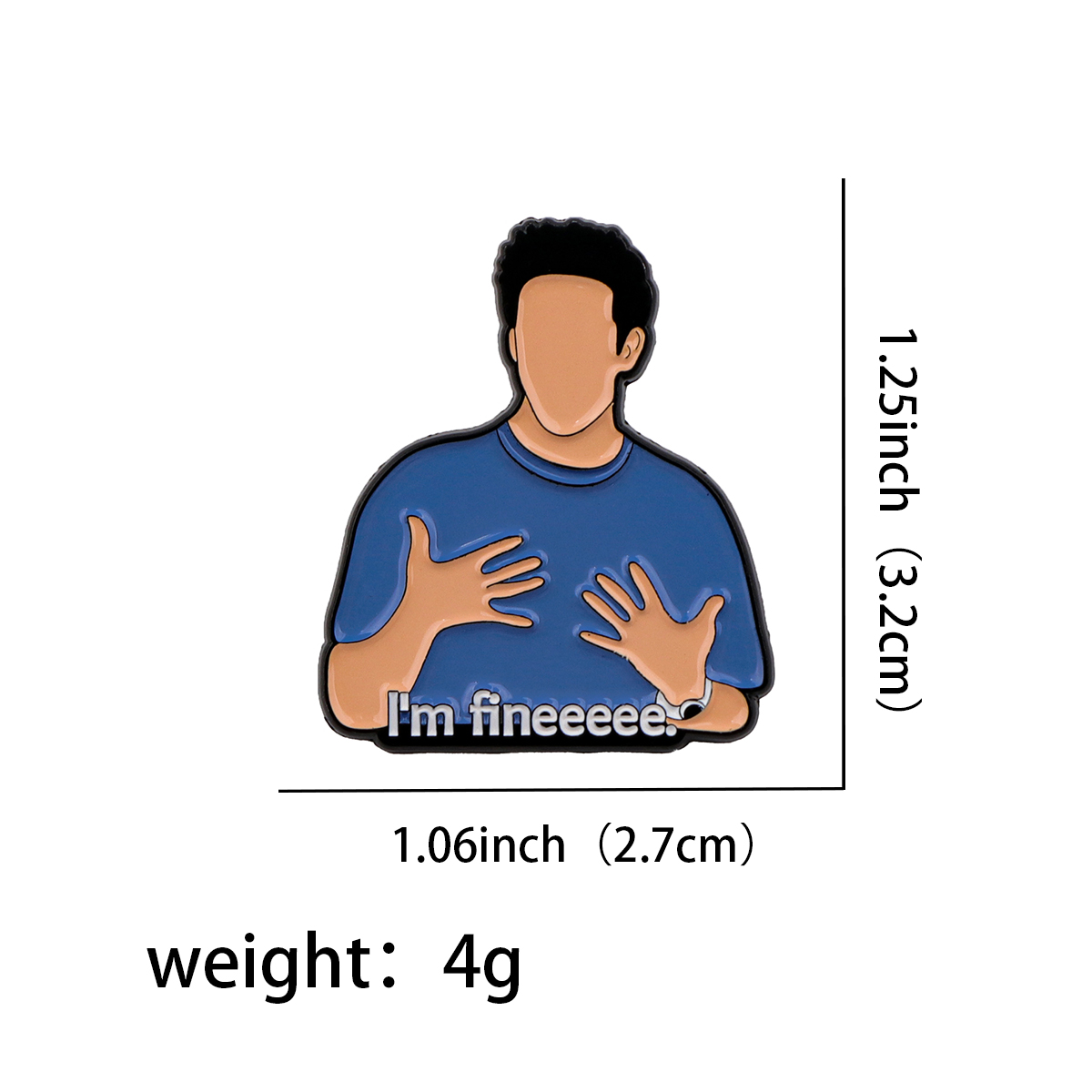 Eu sou fineeeee citações esmal - Men'S Accessories Types avaliação e preço